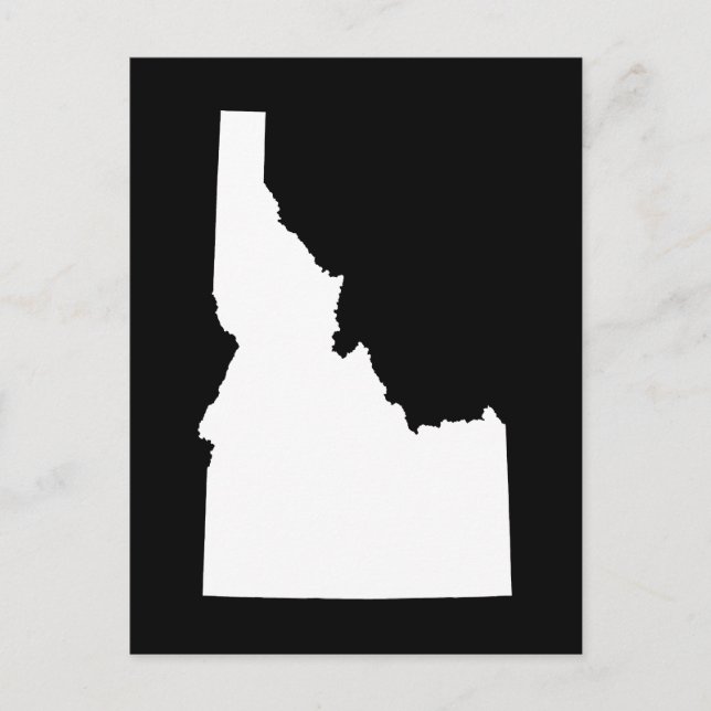 Cartão Postal Crie Seu Próprio Anúncio de Mudança em Idaho (Frente)