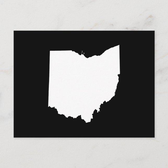 Cartão Postal Crie Seu Próprio Anúncio de Mudança em Ohio (Frente)