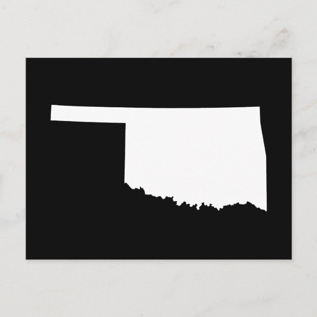 Cartão Postal Crie Seu Próprio Anúncio de Mudança em Oklahoma (Frente)
