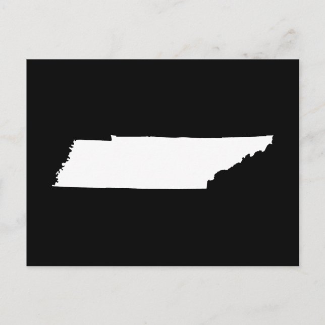 Cartão Postal Crie Seu Próprio Anúncio de Mudança no Tennessee (Frente)
