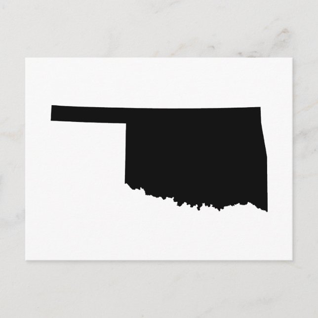 Cartão Postal Crie Seu Próprio Anúncio de Mudança para Oklahoma (Frente)