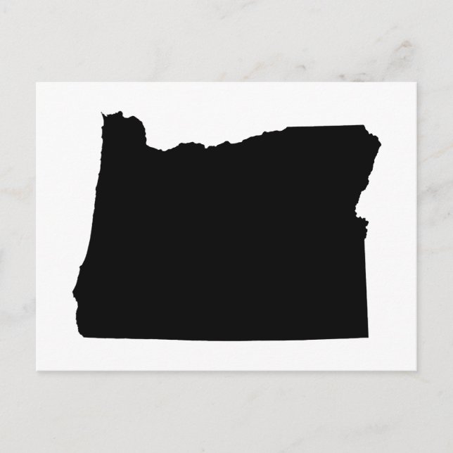 Cartão Postal Crie Seu Próprio Anúncio de Mudança para Oregon (Frente)
