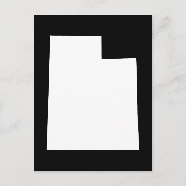 Cartão Postal Crie Seu Próprio Anúncio Em Movimento De Utah (Frente)