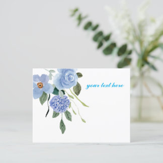 Cartão Postal Crie seu próprio design personalizado