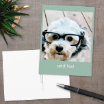 Cartão Postal Crie sua própria arte do Instagram<br><div class="desc">Uma forma excelente de mostrar as suas fotografias quadradas a partir da sua conta online. Adicione uma foto quadrada para fazer uma lembrança de excelente. Se precisar ajustar o texto ou a imagem,  clique no link personalizar.</div>