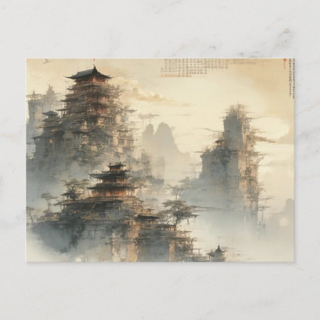 Cartão Postal Crie sua própria imagem personalizada do Design Vi (Frente)