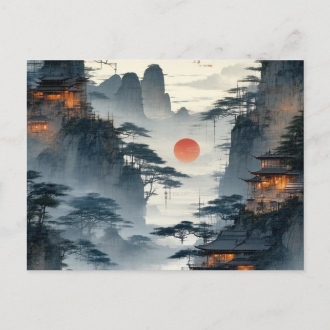 Cartão Postal Crie sua própria imagem personalizada do Design Vi (Frente)