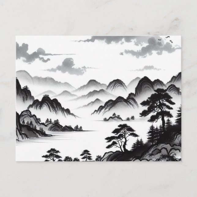 Cartão Postal Crie sua própria imagem personalizada do Design Vi (Frente)