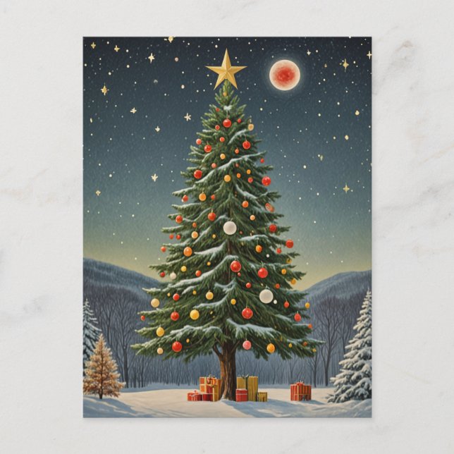 Cartão Postal Crimson Noel (Frente)