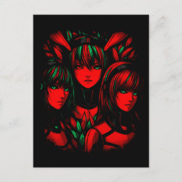 Cartão Postal Crimson Trinity