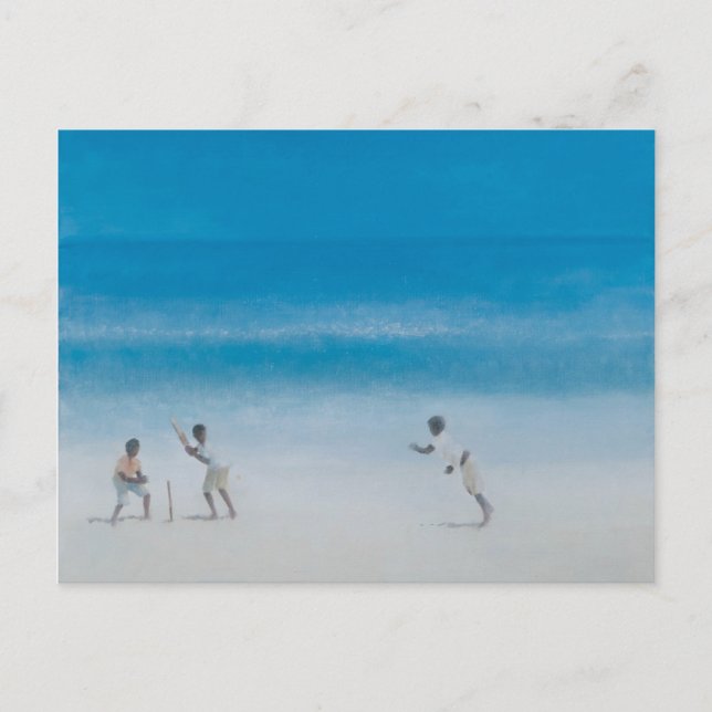 Cartão Postal Críquete na praia 2012 (Frente)