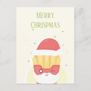 Cartão Postal Crispy Patties Merry Chrispmas