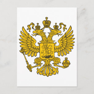 Cartão Postal crista de águia