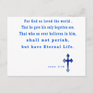 Cartão Postal cristão
