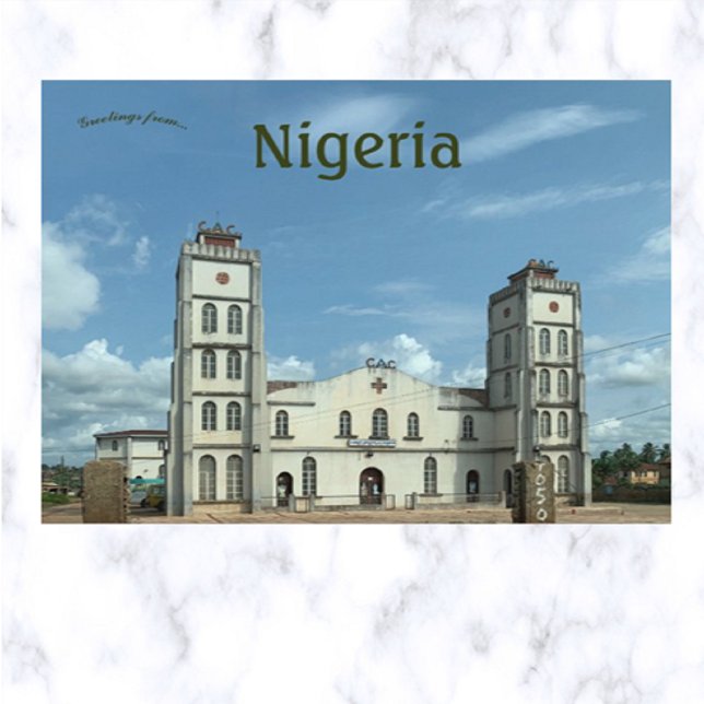 Cartão Postal Cristo Apostólica Igreja Osun Estado Nigéria (Criador carregado)