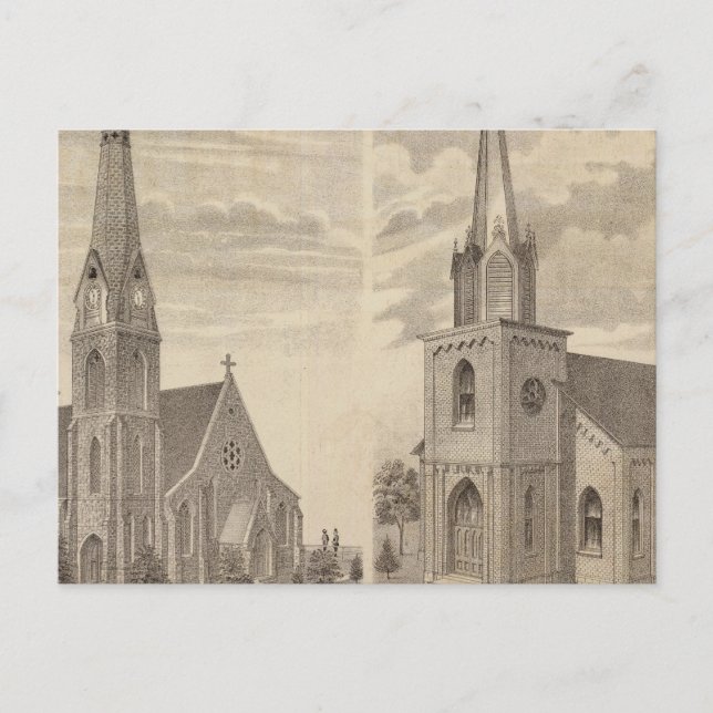 Cartão Postal Cristo Church, Red Wing, Minnesota (Frente)