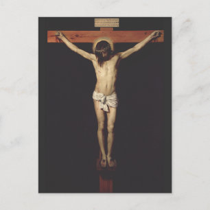 Cartão Postal Cristo Crucificado por Diego Velazquez