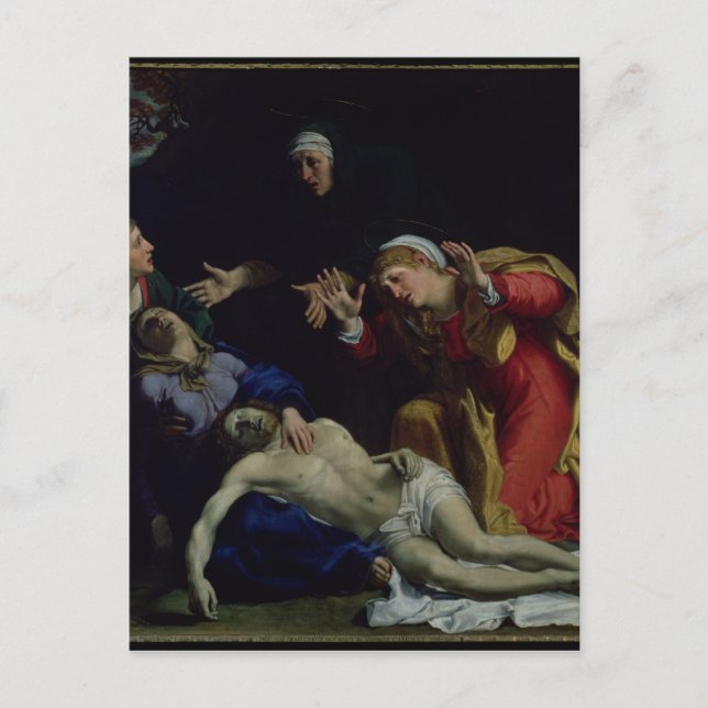 Cartão Postal Cristo de Morto de luto, c.1604 (Frente)