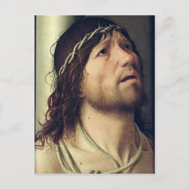 Cartão Postal Cristo na coluna, c.1475 (Frente)