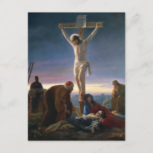 Cartão postal 'Cristo na Cruz' de Carl Bloch
