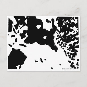 Cartão Postal Cristo na neve