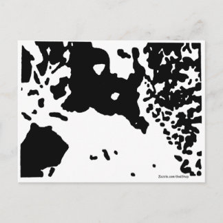 Cartão Postal Cristo na neve