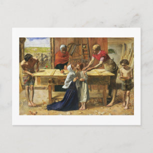 Cartão Postal Cristo no Compro Carpenter do Pai