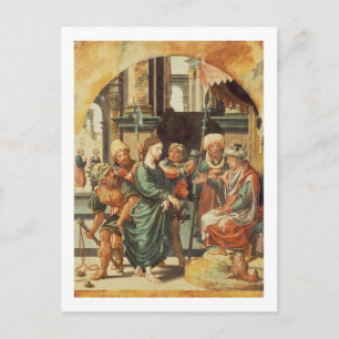 Cartão Postal Cristo perante Pilatos