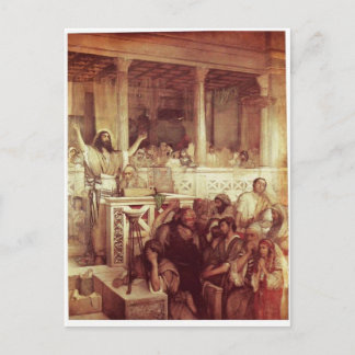 Cartão Postal Cristo pregando em Capernaum c. 1878-79