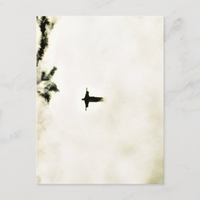 Cartão Postal Cristo Redentor nas Nuvens (Frente)