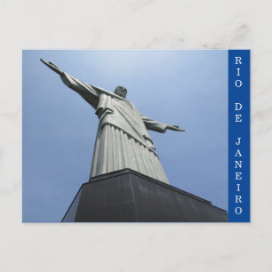 Cartão Postal cristo rio brasil