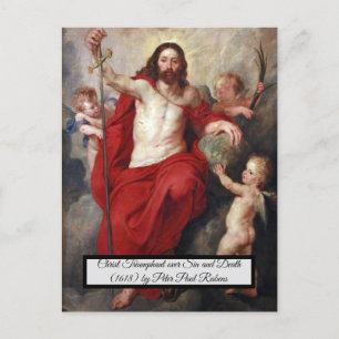 Cartão Postal Cristo Triunfante sobre a morte