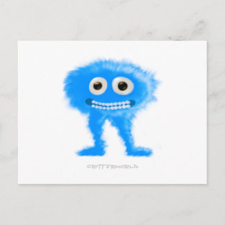 Cartão Postal Critério da Leguminosidade Azul