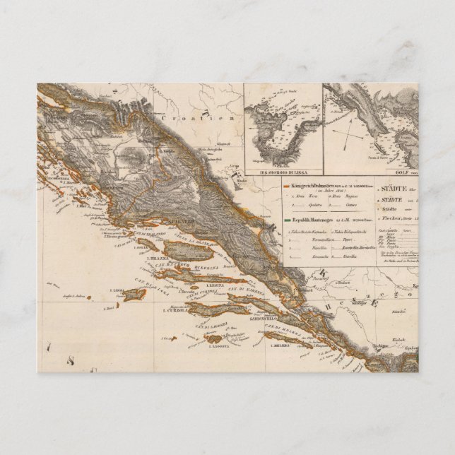 Cartão Postal Croácia (Frente)