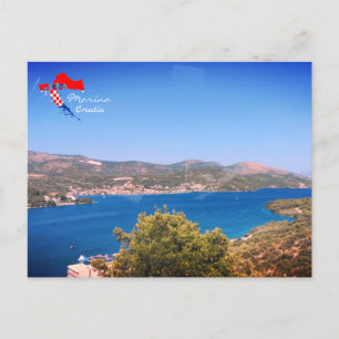 Cartão Postal Croácia   Hrvatska   Mar Adriático   Marina