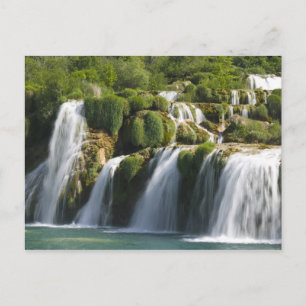 Cartão Postal Croácia, Região de Sibenik-Knin, KRKA NACIONAL