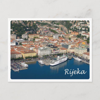 Cartão Postal Croácia - Rijeka -