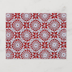 Cartão Postal Crochet Design
