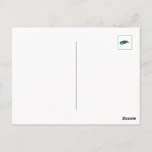 Cartão Postal Crocodilo Vampiro