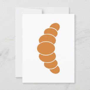 Cartão Postal Croissant