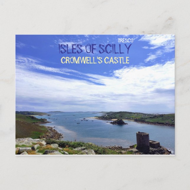 Cartão Postal Cromwell's Castle - Tresco - Isles Of Scilly (Frente)