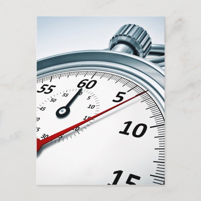 Cartão Postal cronômetro (Frente)