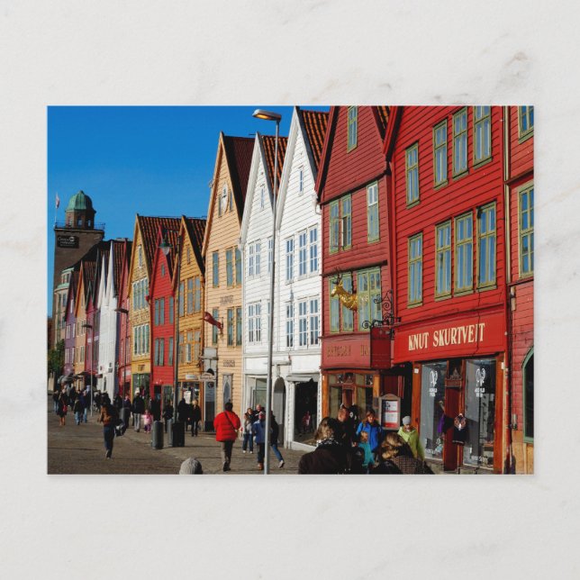 Cartão Postal Crooked Wooden Treasure Postcard (Frente)