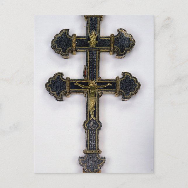 Cartão Postal Cross, de Clairmarais Abbey (Frente)