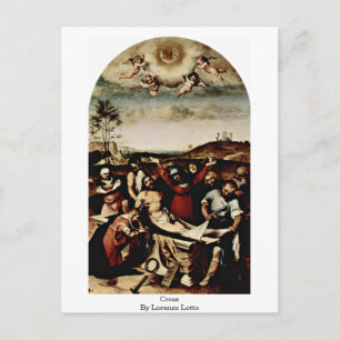 Cartão Postal Cross Por Lorenzo Lotto