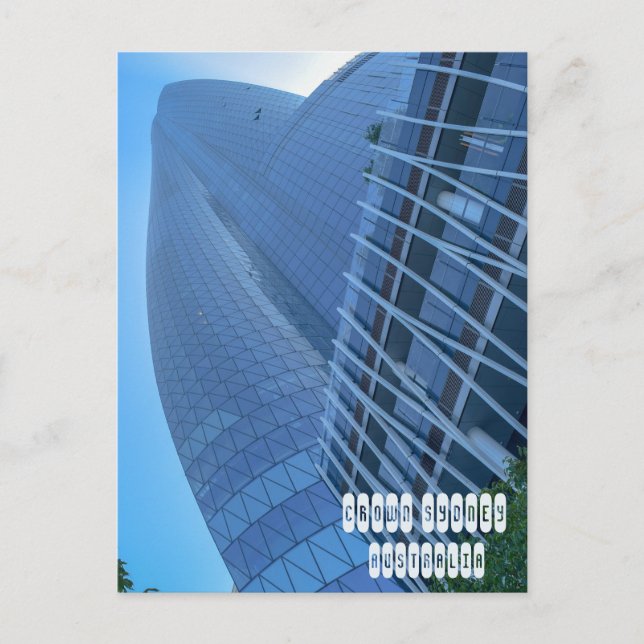 Cartão Postal Crown Sydney (Frente)
