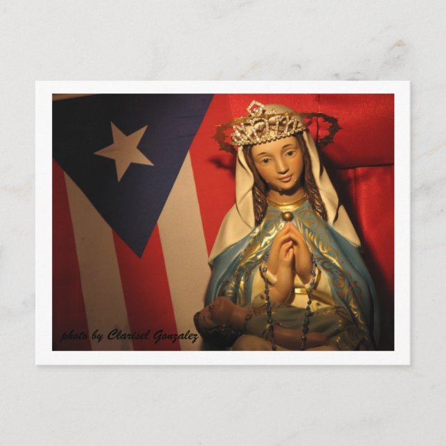 Cartão Postal Crowning the Virgin (Frente)