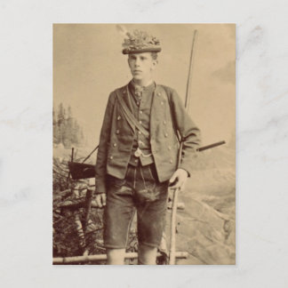 Cartão Postal Crownprince RUDOLF da Áustria #074H