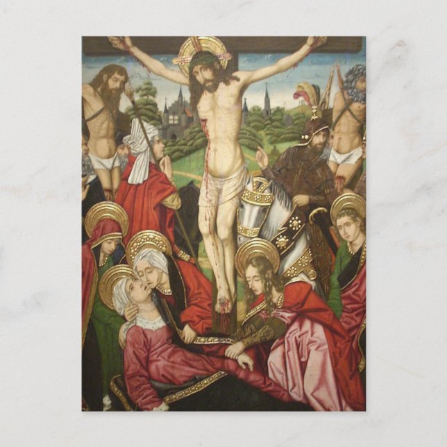 Cartão Postal crucificação (Frente)