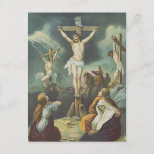 Cartão Postal Crucificação de Jesus Cristo